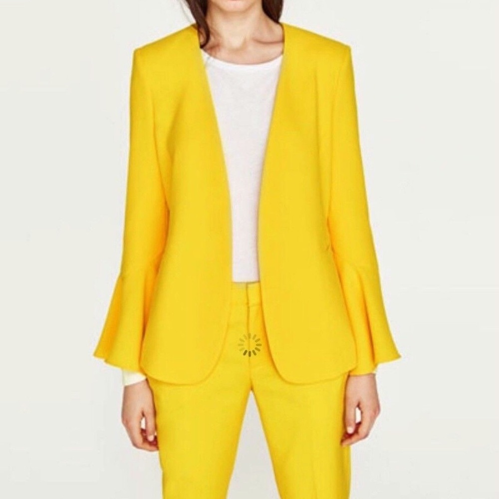 ZARA BELL SLEEVE BLAZER
